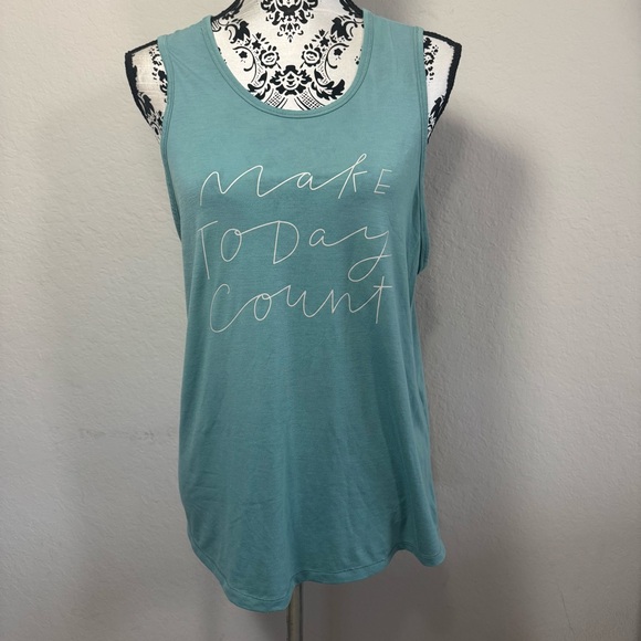 all in motion Tops - All in Motion Women's Tank Top Size M Teal Green